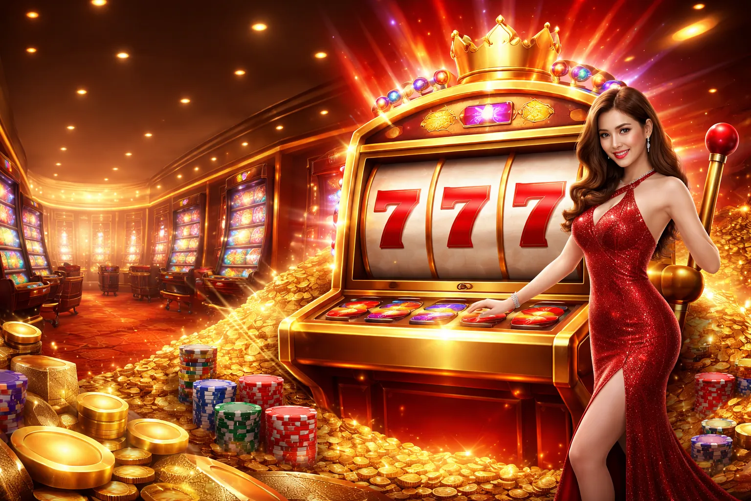 Hình ảnh nền các trò chơi Slot Games tại thabet chính thức
